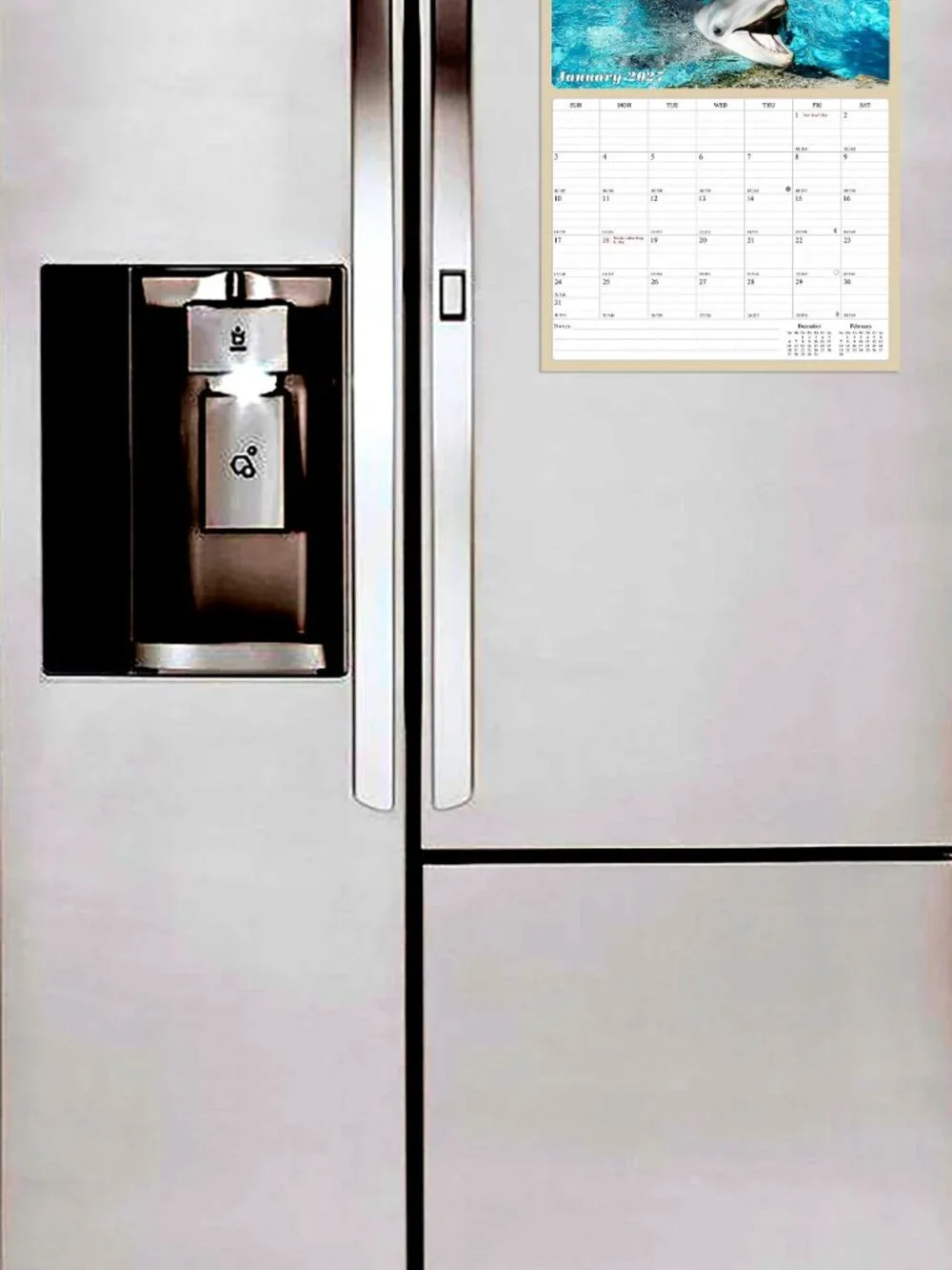 2026 - 2027 Calendar Magnetic Peel & Stick 18 Months 8.5